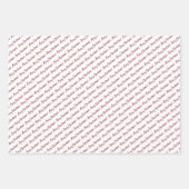 そしてメリー明るい、クリスマスの木やクリスマス ラッピングペーパーシート (正面2)