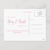 そしてメリー明るい | 休日の写真はがき シーズンポストカード (裏面)