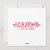 そしてメリー明るく他の愉快なクリスマスことわざは シーズンカード (裏面)