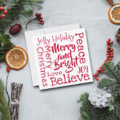 そしてメリー明るく他の愉快なクリスマスことわざは シーズンカード