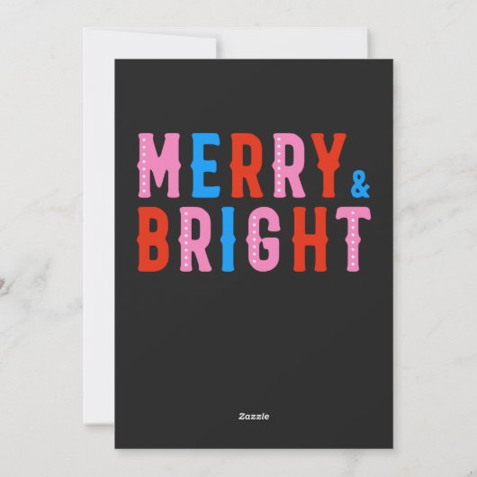 そしてメリー明るく陽気なクリスマスパーティー シーズンカード (裏面)