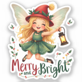 そしてメリー明るく陽気なクリスマス シール