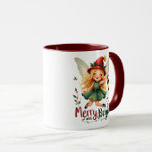 そしてメリー明るく陽気なクリスマス マグカップ (正面右)