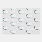 そしてメリー母指で明るく ラッピングペーパーシート (正面2)