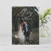 そしてメリー結婚したクリスマス夫妻を招待した シーズンカード (スタンド正面)