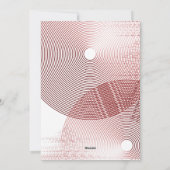 そしてメリー鮮やかな赤い金ゴールドのクリスマス シーズンカード (裏面)