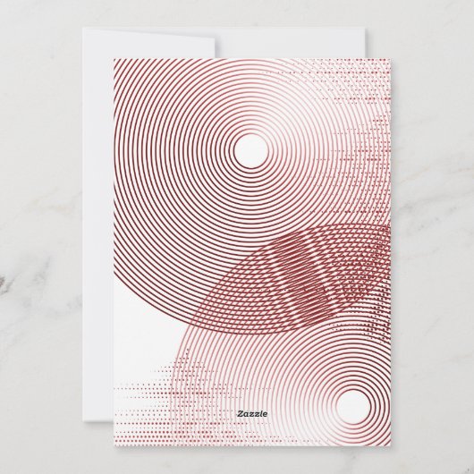 そしてメリー鮮やかな赤い金ゴールドのクリスマス シーズンカード (裏面)