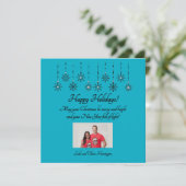 そしてメリーBright Personalization Flat Holiday Card シーズンカード (スタンド正面)