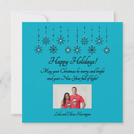 そしてメリーBright Personalization Flat Holiday Card シーズンカード