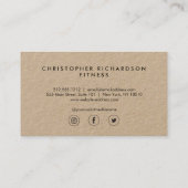 そしてモダンクミニマルラフトで 名刺 (裏面)