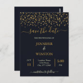 そしてモダンクラシック金ゴールドスター結婚ズの日々 ポストカード (正面/裏面)