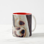 そしてユニークマグ素晴らし ツートーンマグカップ (正面右)