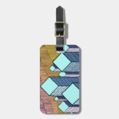 そしてユニーク特徴的な荷物タグ"それは私のものだ！" ラゲッジタグ (正面縦)