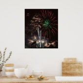 ...そしてロケットの赤、緑、金ゴールドの輝き ポスター (キッチン)