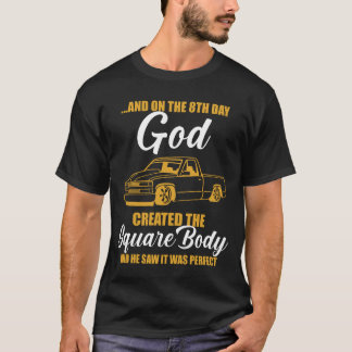 そしてヴィンテージの日に神は四角いボーを創造した Tシャツ