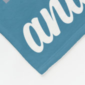 そして一晩中 フリースブランケット (角)