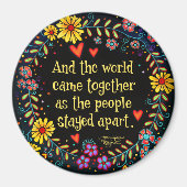 そして世界は一緒に来なる マグネット (正面)