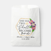 そして二人は一つになる 婚約パーティー フェイバーバッグ (正面)