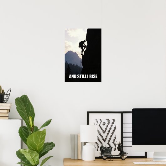 そして今でも私は芸術を生み出やる気を起こさせるす ポスター (ホームオフィス)