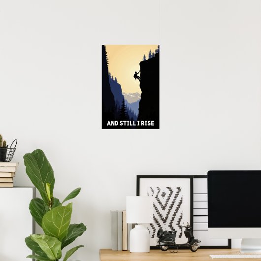 そして今でも私は芸術を生み出やる気を起こさせるす ポスター (ホームオフィス)