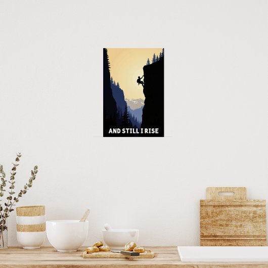 そして今でも私は芸術を生み出やる気を起こさせるす ポスター (キッチン)