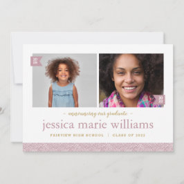 そして今2写真卒業パーティー招待状 招待状