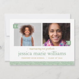 そして今2写真卒業パーティー招待状 招待状