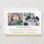 そして今2写真卒業パーティー招待状 招待状 (正面)