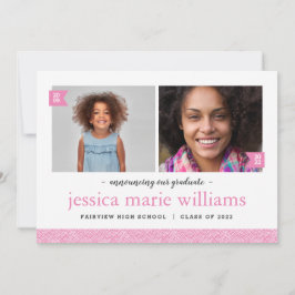 そして今2写真卒業パーティー招待状 招待状