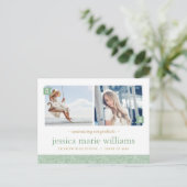 そして今2写真卒業パーティー招待状 案内ポストカード (スタンド正面)