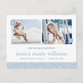 そして今2写真卒業パーティー招待状 案内ポストカード (正面)