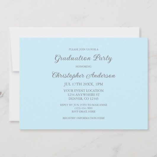 そして今2写真卒業 招待状 (裏面)