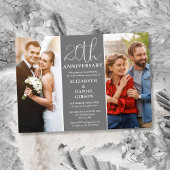 そして今2写真20結婚周年 招待状