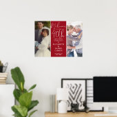 そして今2写真40周年記念ウェルカムサイン ポスター (ホームオフィス)