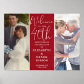 そして今2写真40周年記念ウェルカムサイン ポスター (正面)