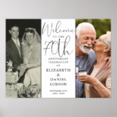 そして今2写真70周年記念ウェルカムサイン ポスター (正面)