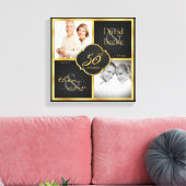 そして今50周年結婚2015 キャンバスプリント (インサイチュ (リビング))