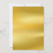 そして今 2 写真 50周年 結婚記念日 招待状 (裏面)