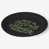 そして冒険が始まおもしろいる ペーパープレート (アングル)