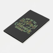 そして冒険が始まおもしろいる ポストイット (アングル)