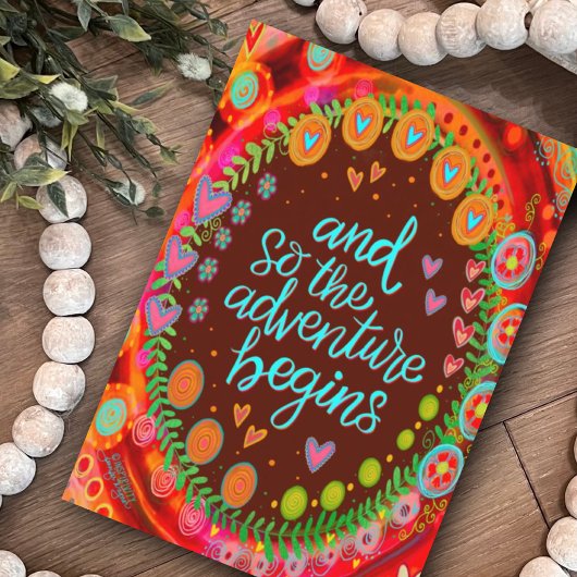 そして冒険が始まる感動的おもしろい カード