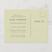 そして冒険が始まる インビテーションポストカード (裏面)