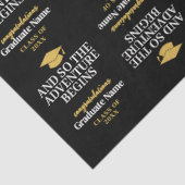 そして冒険が始まる – 卒業モダン 薄葉紙 (詳細)