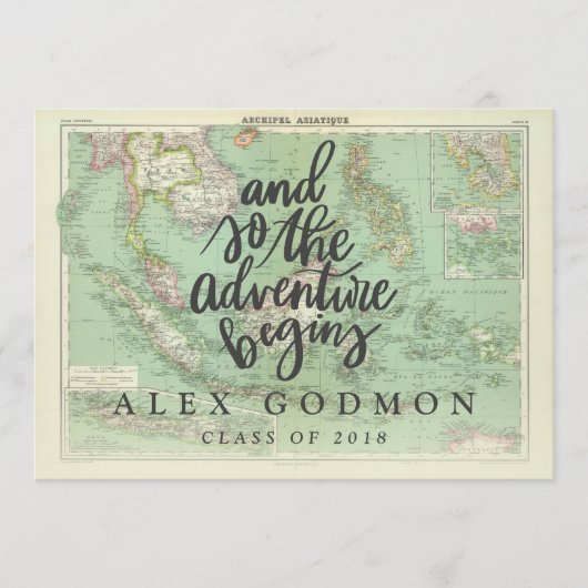 そして冒険が始まる 招待状 (正面)