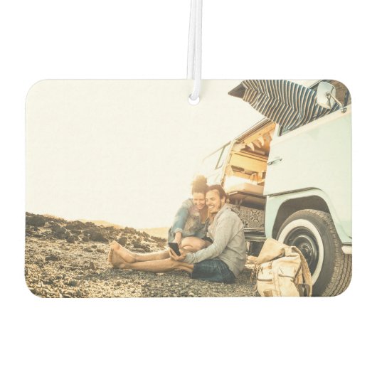 そして冒険が始まる |新し結婚い写真 カーエアーフレッシュナー (裏面)