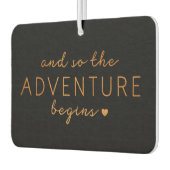 そして冒険が始まる |新し結婚い写真 カーエアーフレッシュナー (左)