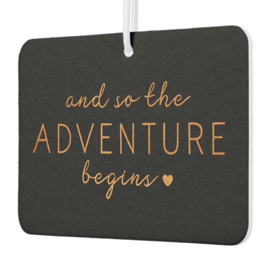 そして冒険が始まる |新し結婚い写真 カーエアーフレッシュナー (左)