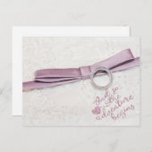 そして冒険が始まる - 結婚式のご案内 案内ポストカード (正面/裏面)