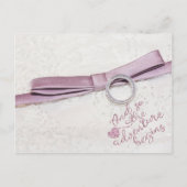 そして冒険が始まる - 結婚式のご案内 案内ポストカード (正面)