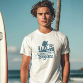 そして冒険が始まる Tシャツ